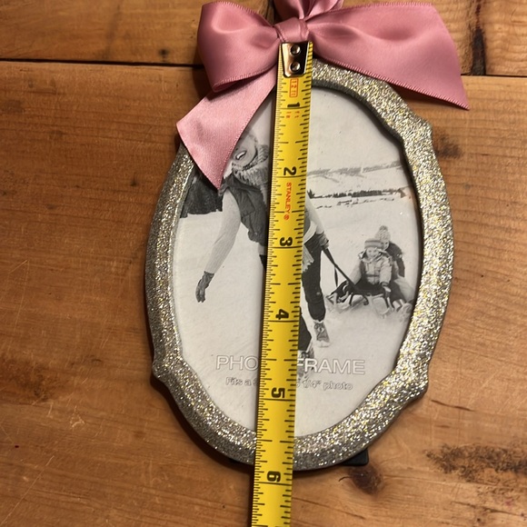 💚 3 for $15 💚 - Sparkly Photo Frame With Bow - NWOT - Picture 10 of 16